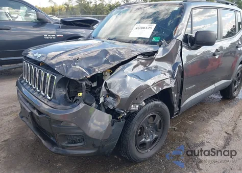 2018 Jeep Renegade Sport 4X4 from USA, damaged, VIN ZACCJBAB3JPJ44589
